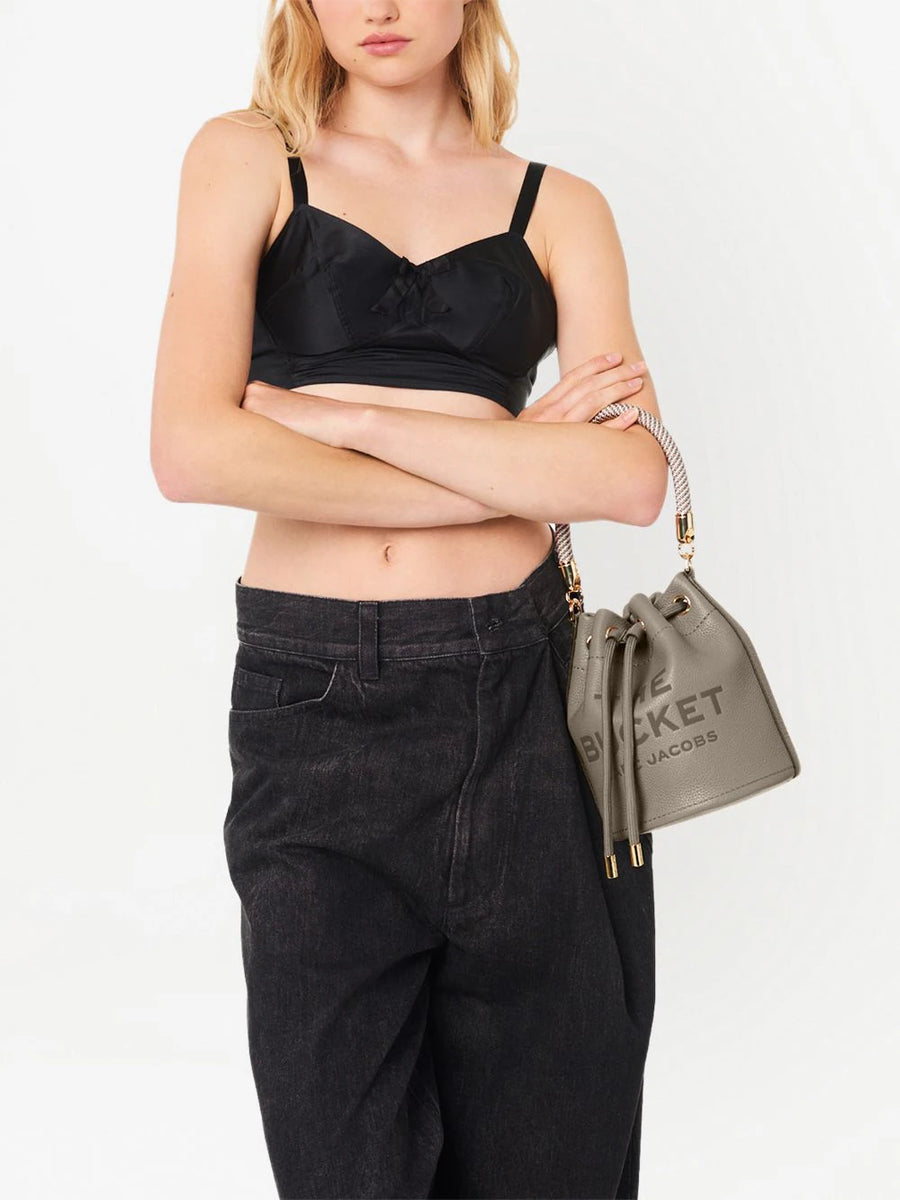 The Leather Mini Bucket bag