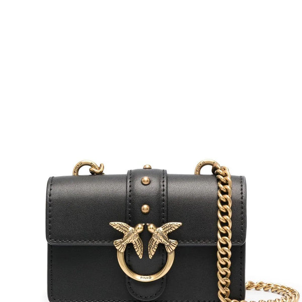 Love One Micro leather mini bag - Pinko