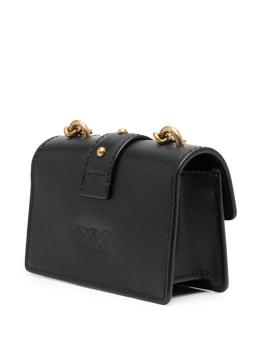 Love One Micro leather mini bag - Pinko