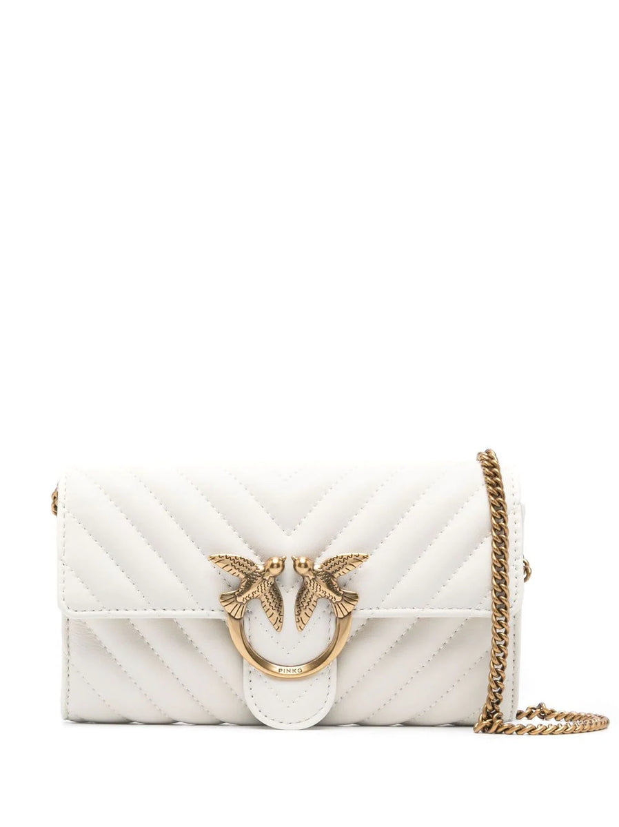 Love One quilted shoulder bag - Pinko