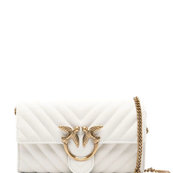 Love One quilted shoulder bag - Pinko