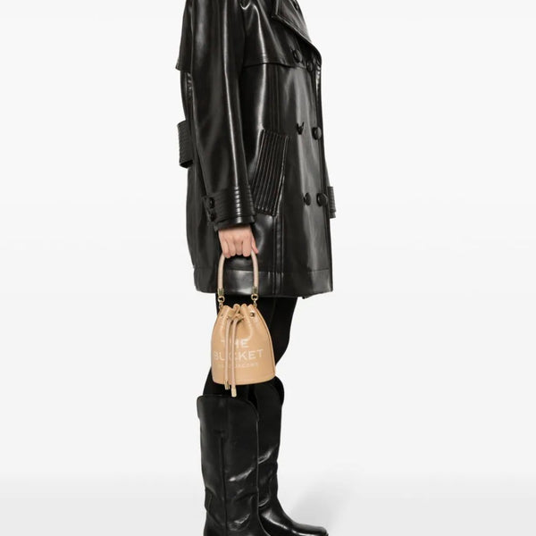 The Leather Mini Bucket bag