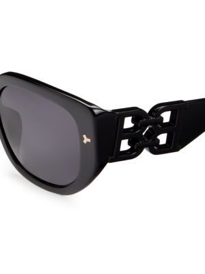 Bally 56MM Square Sunglasses