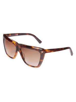 Bally 61MM Rectangle Sunglasses