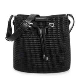 Calvin Klein Ash Crossbody Bucket Bag Black