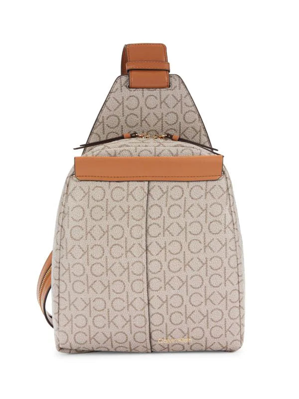 Calvin Klein Millie Logo Print Backpack