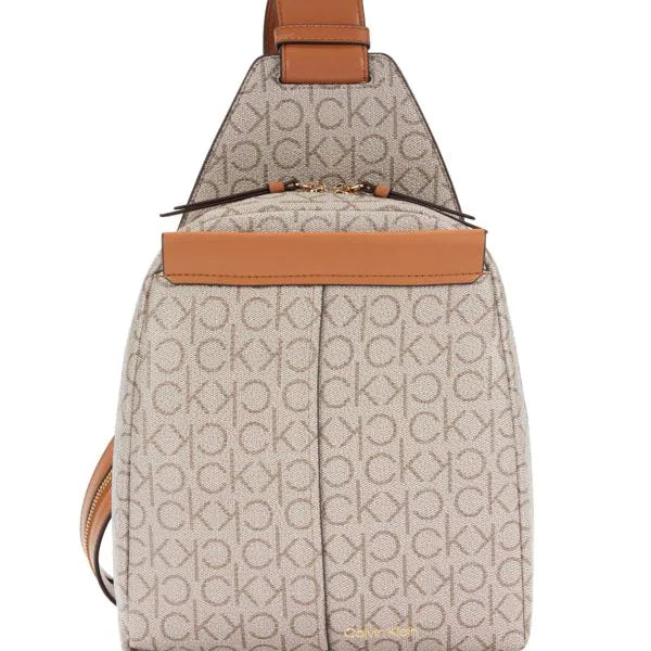 Calvin Klein Millie Logo Print Backpack