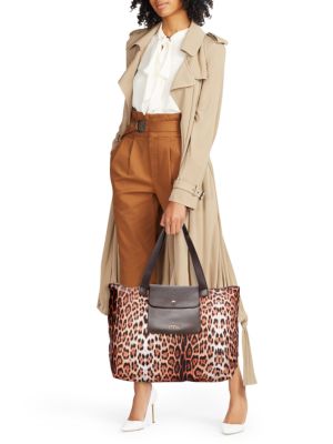 Cavalli Class by Roberto Cavalli Large Leopard Print Tote