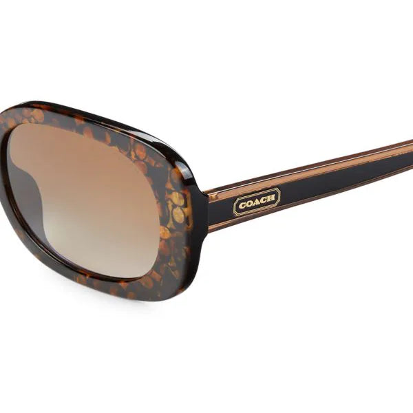 Coach OHC8358F 56MM Square Sunglasses