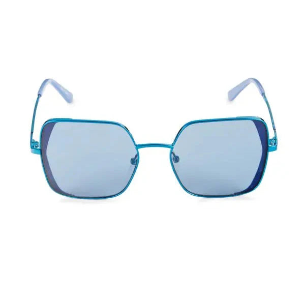 Karl Lagerfeld Paris 56MM Geometric Sunglasses Blue