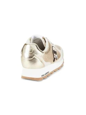 Karl Lagerfeld Paris Meade Logo Appliqué Mesh Sneakers 7M