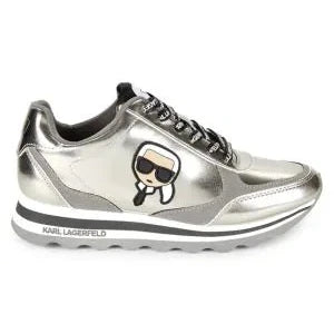 Karl Lagerfeld Paris Meade Low Top Logo Platform Sneakers 7M