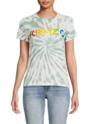 Kenzo Logo Tie Dye Tee