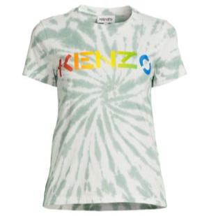 Kenzo Logo Tie Dye Tee