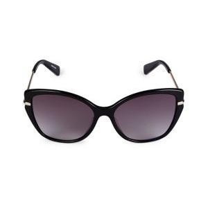 Longchamp 57MM Cat Eye Sunglasses