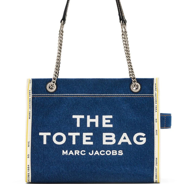 The Denim Chain Medium Tote bag