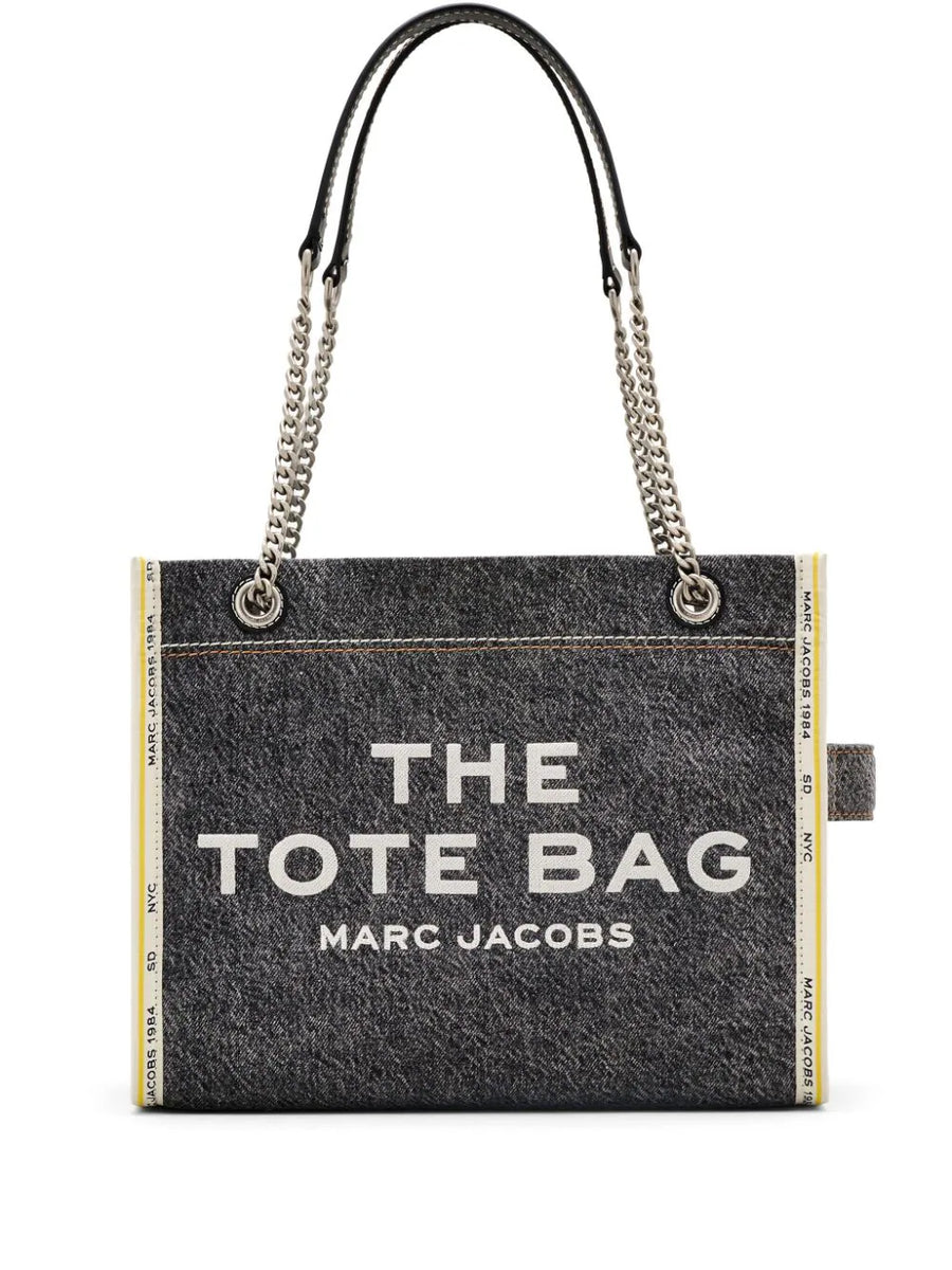 The Denim Chain Medium Tote bag