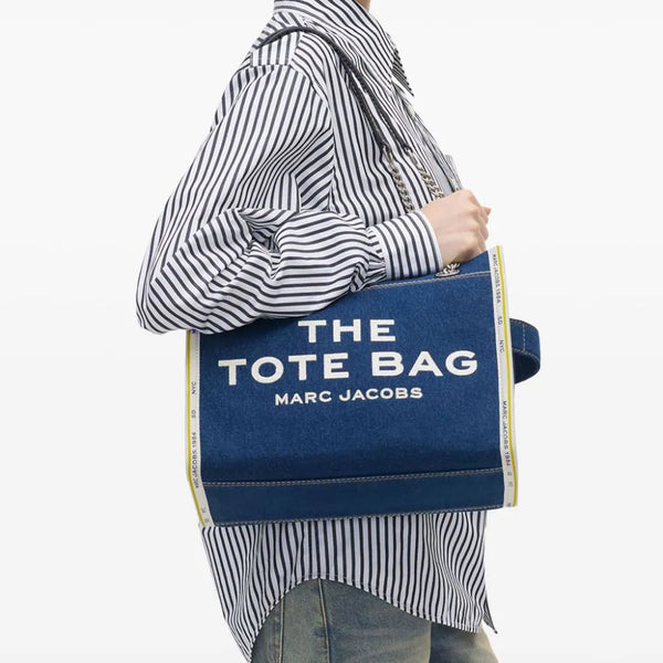 The Denim Chain Medium Tote bag