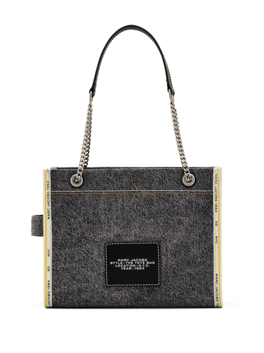 The Denim Chain Medium Tote bag