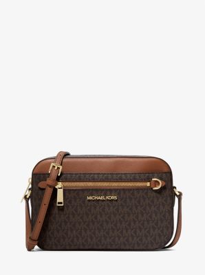 Michael Kors Jet Set Large Logo Crossbody Bag