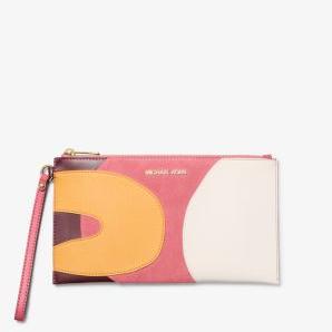 Michael Kors Jet Set Travel Large Patchwork Wristlet