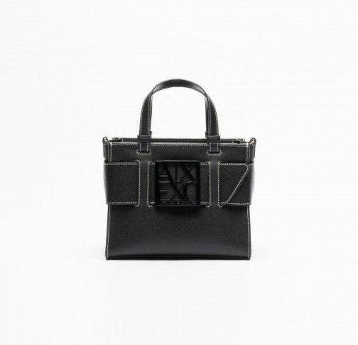 logo belt-strap tote bag