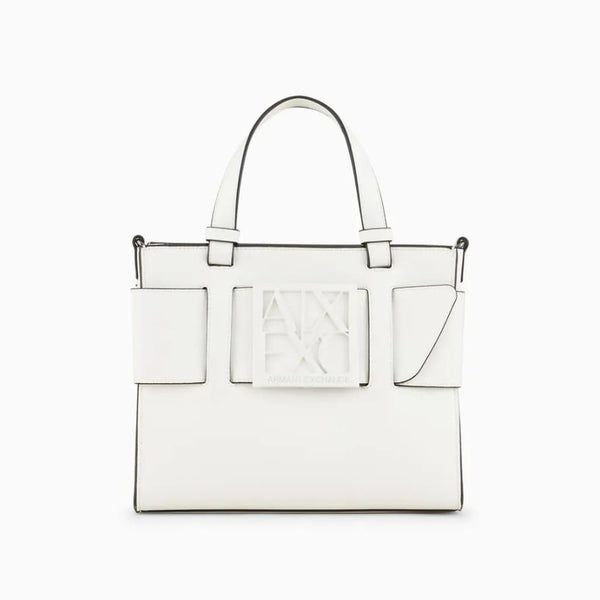 logo belt-strap tote bag